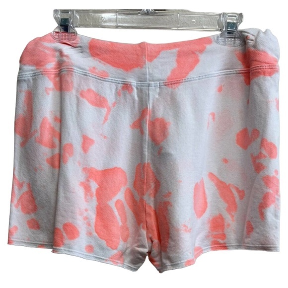 SUNDRY Pop Peach Bundle Shorts and T-Shirt Size 3 (L) NWT - Picture 5 of 8